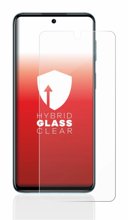 Immagine del dispositivo Motorola Moto G42 con un'ampia varietà di protezioni per lo schermo.