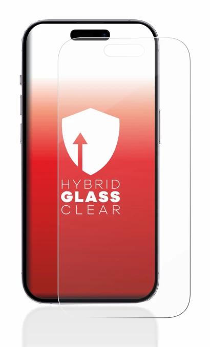 Immagine del dispositivo Apple iPhone 14 Pro con un'ampia varietà di protezioni per lo schermo.