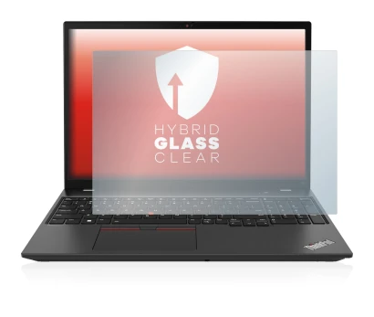 Immagine del dispositivo Lenovo ThinkPad T16 Gen 1 16" con un'ampia varietà di protezioni per lo schermo.