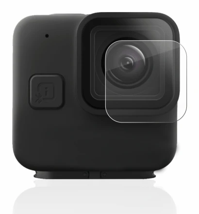 Immagine del dispositivo GoPro Hero 11 mini Lente (Cassa) con un'ampia varietà di protezioni per lo schermo.