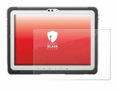 Immagine del dispositivo Panasonic Toughbook FZ-A3 con un'ampia varietà di protezioni per lo schermo.