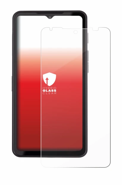 Immagine del dispositivo Caterpillar Cat S75 con un'ampia varietà di protezioni per lo schermo.