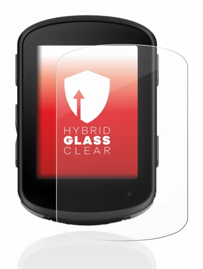 Immagine del dispositivo Garmin Edge 840 con un'ampia varietà di protezioni per lo schermo.