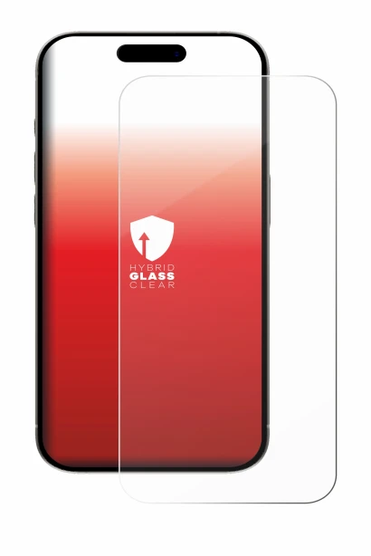 Immagine del dispositivo Apple iPhone 15 con un'ampia varietà di protezioni per lo schermo.