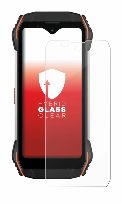 Immagine del dispositivo Blackview N6000 con un'ampia varietà di protezioni per lo schermo.