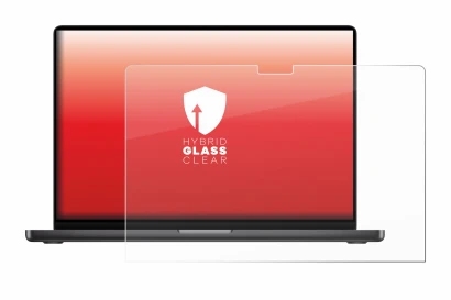 Immagine del dispositivo Apple MacBook Pro 14" M3 2023 con un'ampia varietà di protezioni per lo schermo.