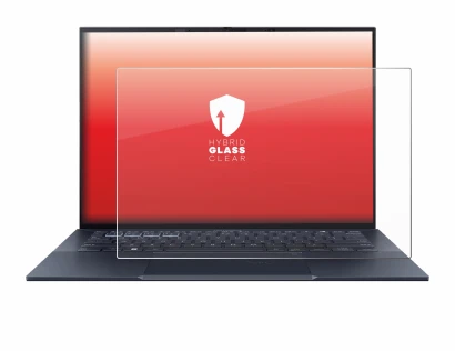 Immagine del dispositivo ASUS ExpertBook B9 B9403 con un'ampia varietà di protezioni per lo schermo.