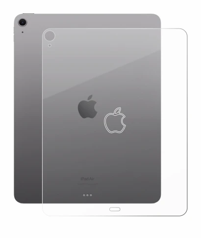 Immagine del dispositivo Apple iPad Air 13" M2 WiFi 2024 (Posteriore) con un'ampia varietà di protezioni per lo schermo.