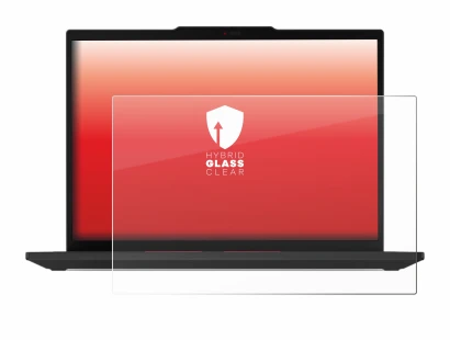 Immagine del dispositivo Lenovo ThinkPad T14 Gen 5 con un'ampia varietà di protezioni per lo schermo.