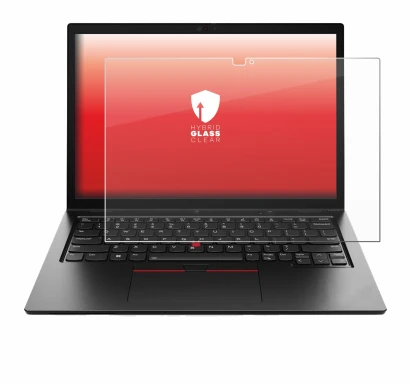 Immagine del dispositivo Lenovo ThinkPad L13 2-in-1 Gen 5 con un'ampia varietà di protezioni per lo schermo.
