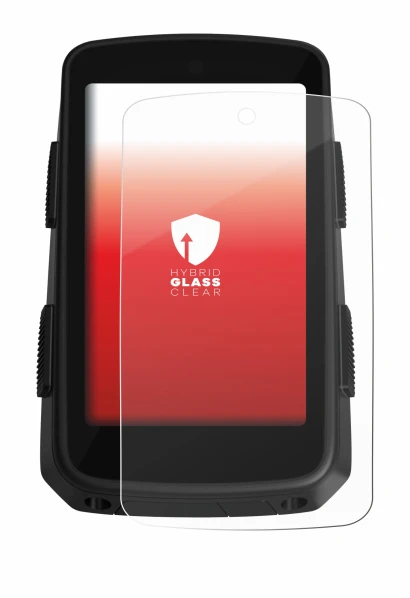 Immagine del dispositivo Hammerhead Karoo 3 con un'ampia varietà di protezioni per lo schermo.