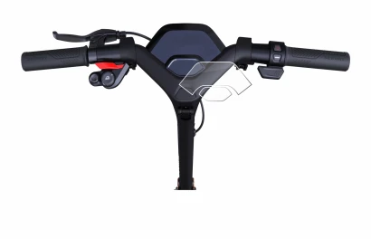 Immagine del dispositivo Segway Ninebot P65D con un'ampia varietà di protezioni per lo schermo.