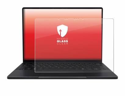 Immagine del dispositivo ASUS ProArt PX13 con un'ampia varietà di protezioni per lo schermo.