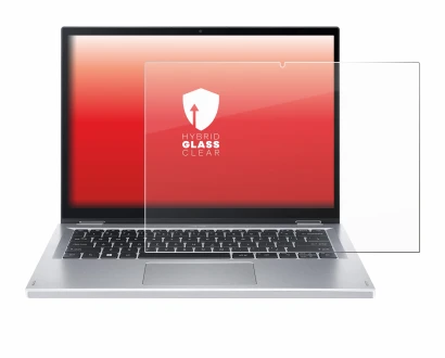 Immagine del dispositivo Acer Aspire 3 Spin A3SP14 con un'ampia varietà di protezioni per lo schermo.