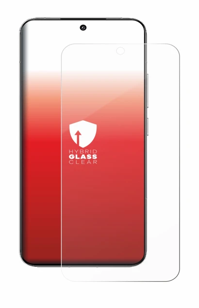 Immagine del dispositivo Xiaomi 15 con un'ampia varietà di protezioni per lo schermo.