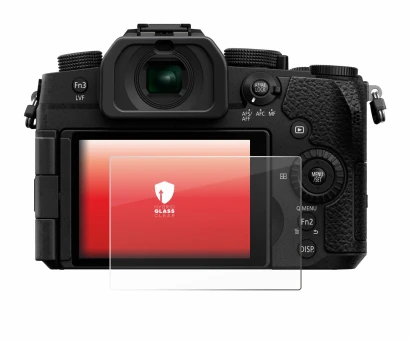 Immagine del dispositivo Panasonic Lumix DC-G97 con un'ampia varietà di protezioni per lo schermo.