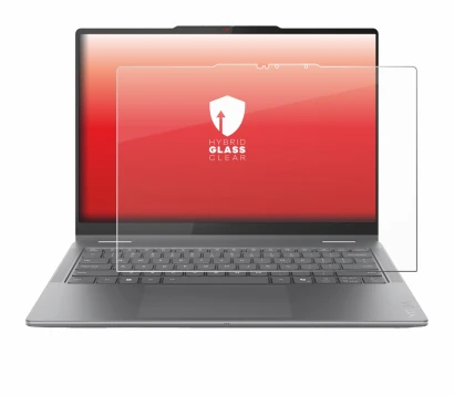 Immagine del dispositivo Lenovo Yoga 7i 2-in-1 Gen 10 14" con un'ampia varietà di protezioni per lo schermo.