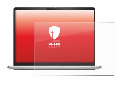 Immagine del dispositivo Dell Pro 16 Plus PB16250 con un'ampia varietà di protezioni per lo schermo.