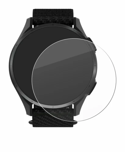 Immagine del dispositivo Garmin Approach S50 con un'ampia varietà di protezioni per lo schermo.