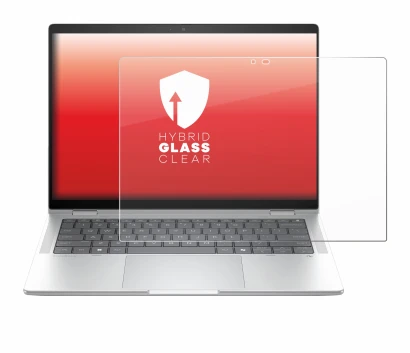 Immagine del dispositivo HP EliteBook X Flip G1i 14" con un'ampia varietà di protezioni per lo schermo.