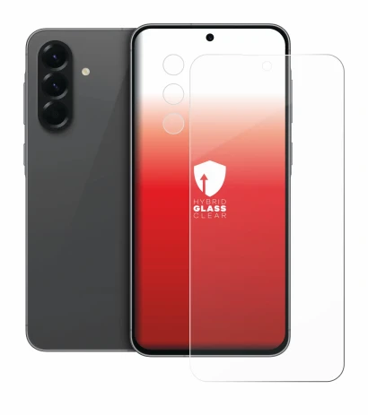 Immagine del dispositivo Samsung Galaxy A56 5G (Fronte+Fotocamera) con un'ampia varietà di protezioni per lo schermo.