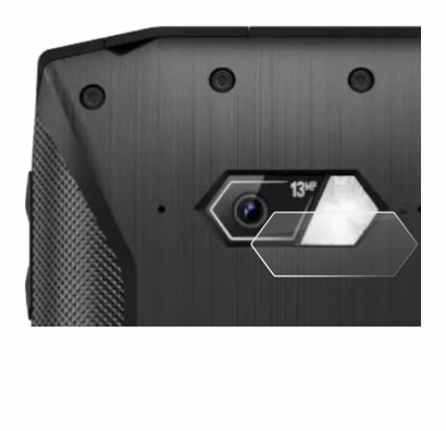 Immagine del dispositivo Crosscall Core-M5 (SOLO Fotocamera) con un'ampia varietà di protezioni per lo schermo.