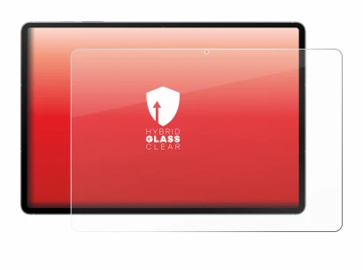 Immagine del dispositivo Samsung Galaxy Tab S10 FE+ 5G con un'ampia varietà di protezioni per lo schermo.