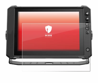 Immagine del dispositivo Lowrance Elite FS 10 con un'ampia varietà di protezioni per lo schermo.