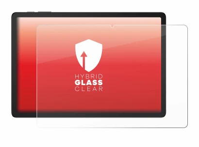 Immagine del dispositivo Doogee Tab G6 Plus con un'ampia varietà di protezioni per lo schermo.