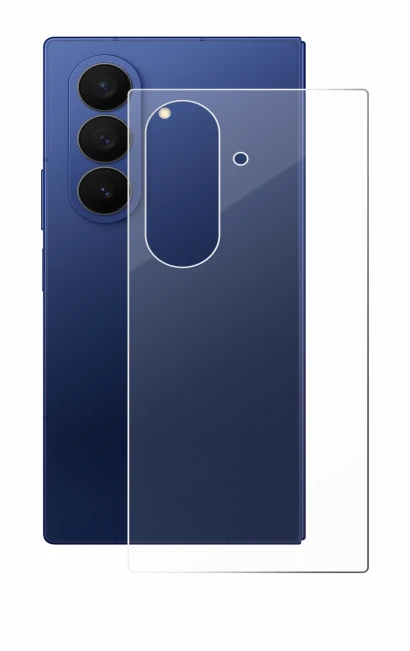 Immagine del dispositivo Samsung Galaxy Z Fold 7 (Posteriore) con un'ampia varietà di protezioni per lo schermo.