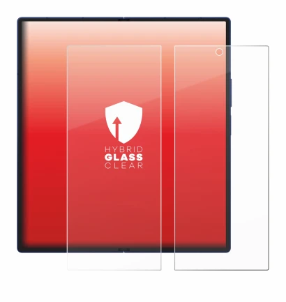 Immagine del dispositivo Samsung Galaxy Z Fold 7 (Display interno) con un'ampia varietà di protezioni per lo schermo.