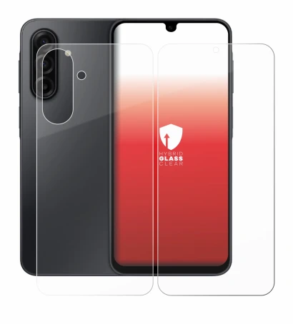 Immagine del dispositivo Samsung Galaxy A17 5G (Fronte+Retro) con un'ampia varietà di protezioni per lo schermo.