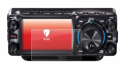 Immagine del dispositivo Yaesu FTX-1 con un'ampia varietà di protezioni per lo schermo.