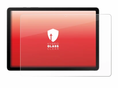 Immagine del dispositivo Samsung Galaxy Tab S10 Lite con un'ampia varietà di protezioni per lo schermo.