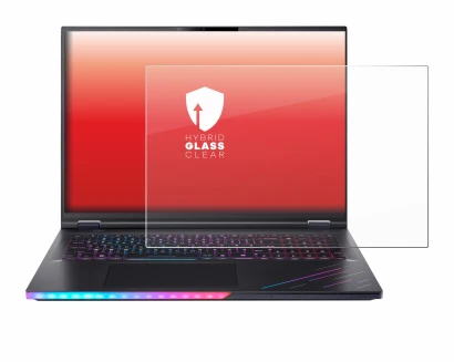 Immagine del dispositivo Acer Predator Helios 18 AI PH18-73 con un'ampia varietà di protezioni per lo schermo.