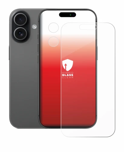 Immagine del dispositivo Apple iPhone 17 (Fronte+Fotocamera) con un'ampia varietà di protezioni per lo schermo.