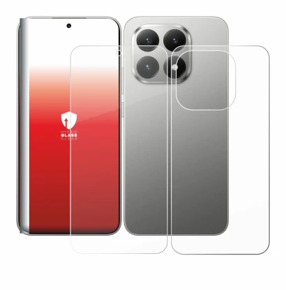 Immagine del dispositivo Xiaomi 15T (Fronte+Retro) con un'ampia varietà di protezioni per lo schermo.