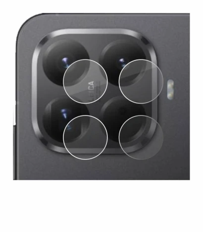 Immagine del dispositivo Xiaomi 15T Pro (SOLO Fotocamera) con un'ampia varietà di protezioni per lo schermo.