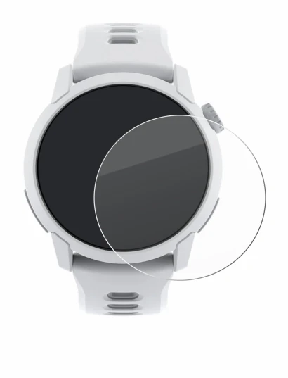 Immagine del dispositivo Coros Pace 4 con un'ampia varietà di protezioni per lo schermo.