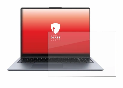 Immagine del dispositivo Huawei MateBook D 16 2024 con un'ampia varietà di protezioni per lo schermo.