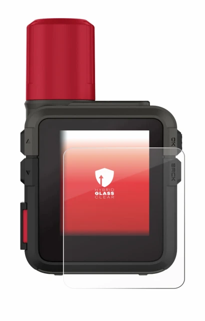 Immagine del dispositivo Garmin inReach Mini 3 Plus con un'ampia varietà di protezioni per lo schermo.
