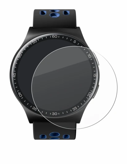 Immagine del dispositivo Reebok Pulse Smartwatch con un'ampia varietà di protezioni per lo schermo.