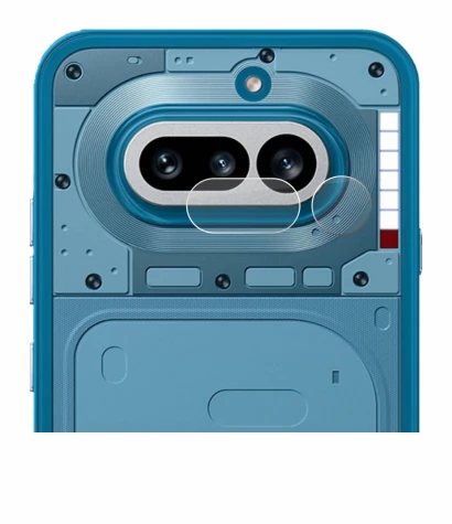 Immagine del dispositivo Nothing Phone (4a) (SOLO Fotocamera) con un'ampia varietà di protezioni per lo schermo.