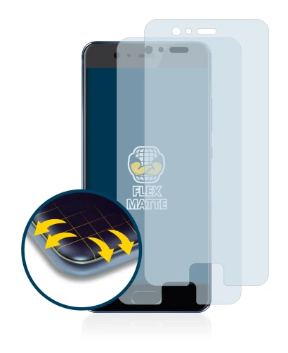 Immagine del dispositivo Huawei P10 con un'ampia varietà di protezioni per lo schermo.