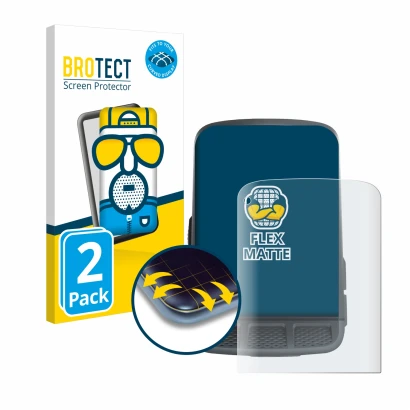 Parte frontale di una confezione del prodotto con il logo del marchio BROTECT. Accanto è raffigurato il dispositivo Wahoo Elem