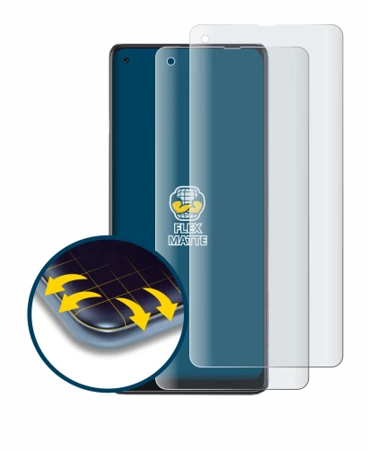 Immagine del dispositivo Cubot Max 3 con un'ampia varietà di protezioni per lo schermo.