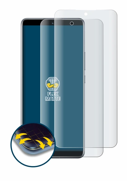 Immagine del dispositivo Xiaomi 12 Pro con un'ampia varietà di protezioni per lo schermo.