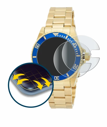 Immagine del dispositivo Invicta Pro Diver 8930OB (40mm) con un'ampia varietà di protezioni per lo schermo.