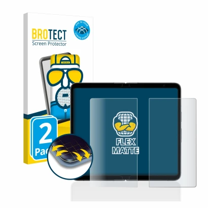 Parte frontale di una confezione del prodotto con il logo del marchio BROTECT. Accanto è raffigurato il dispositivo Google Pix