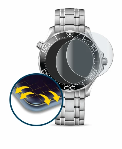 Immagine del dispositivo Omega Seamaster Diver 300M (42 mm) con un'ampia varietà di protezioni per lo schermo.